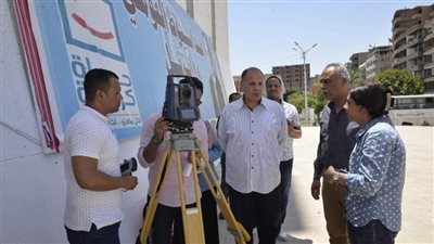 محافظ أسيوط يشهد المرحلة الأولى من التدريب الميداني للعاملين على أعمال الرفع المساحي باستخدام أحدث الأجهزة