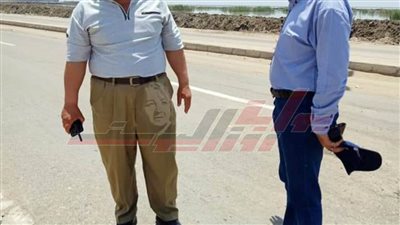 السنوسي يتفقد الأعمال الجارية بمدينة بلطيم في كفر الشيخ