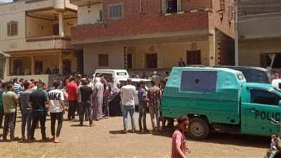 وصول جثامين ضحايا مذبحة منية النصر بالدقهلية للمشرحة