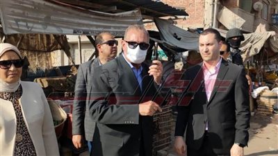 محافظ كفر الشيخ يقود حملة لإزالة الإشغالات بالشوارع
