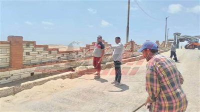 تكثيف الأعمال بمصيف بلطيم لاستقبال الزوار في موسم الصيف