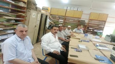 استمرار رصد الدرجات وأعمال المراجعة النهائية للشهادة الإعدادية بكفر الشيخ