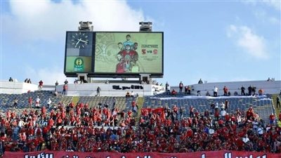 وزير الرياضة يواصل متابعته لأجواء مباراة الأهلي والوداد المغربي بنهائي دوري أبطال إفريقيا