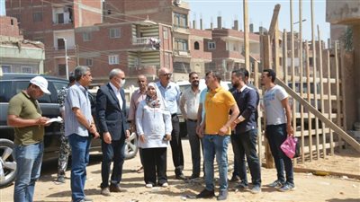 محافظ القليوبية يتابع تنفيذ مشروعات 