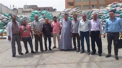 توريد أكثر من 73 ألف طن أقماح حتى الآن واستمرار عمليات التوريد دون معوقات بسوهاج