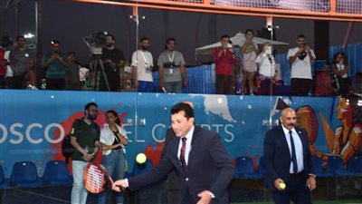 وزير الرياضة يفتتح أول بطولة بادال في العاصمة الإدارية