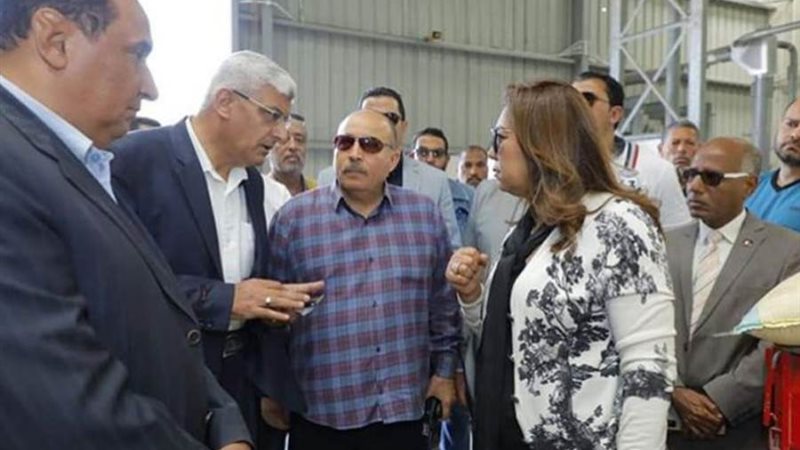 منال عوض محافظ دمياط