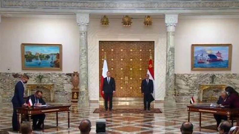 الرئيس السيسي ونظيره