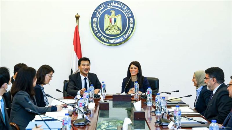 وزيرة التعاون الدولي