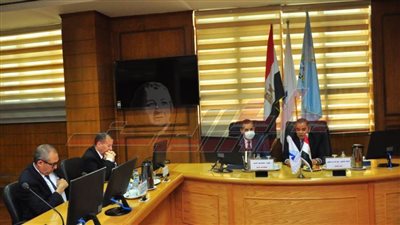 محافظ كفر الشيخ يشارك في اجتماع مجلس الجامعة 