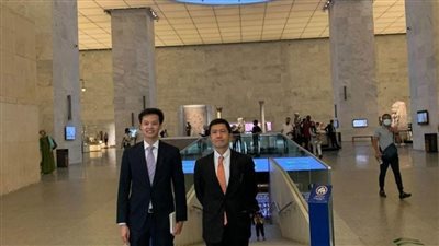 سفير تايلاند يزور المتحف القومي للحضارة