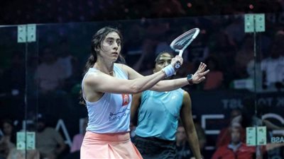 نور الشربيني تكتسح سوبرامانيام وتتأهل لنصف نهائي بطولة الجونة للأسكواش
