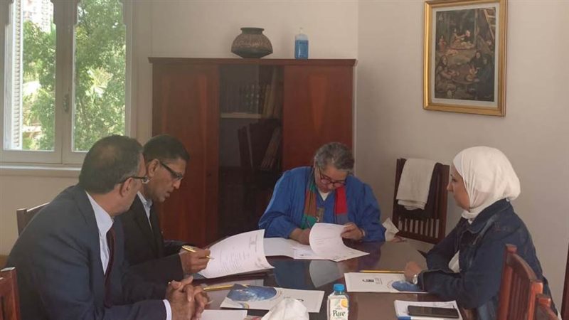 جانب من اللقاء