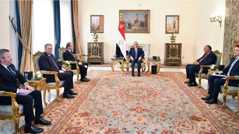 الرئيس السيسي خلال