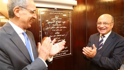 وزيرا العدل والاتصالات يفتتحان أول فرع توثيق داخل مكتب شركة اتصالات مصر بالنزهة