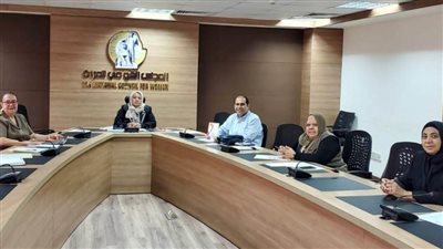 لجنة المحافظات بالمجلس القومي للمرأة تناقش قضايا الحوار الوطني 