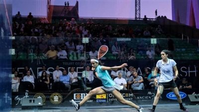 نوران جوهر تتأهل إلى نهائي بطولة الجونة للإسكواش بعد الفوز على نور الطيب