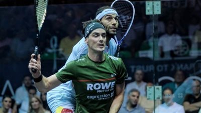 بول كول يقصي محمد الشوربجي ويتأهل لنهائي بطولة الجونة الدولية للإسكواش 