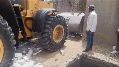 استمرار إزالة التعديات على الأراضي الزراعية وأملاك الدولة بالشرقية 