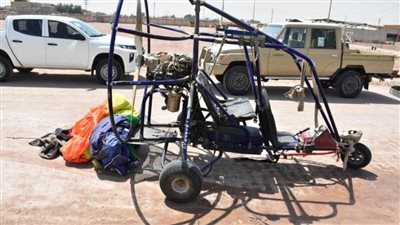 العراق.. إسقاط طائرة شراعية محملة بمليون حبة مخدرة في البصرة (صور)