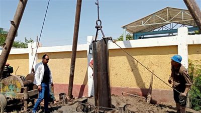 رفع كفاءة محطة مياه قفطان الغربية لدعم شبكة مياه الشرب بسمسطا الجديدة