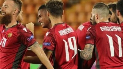فوز أرمينيا على أيرلندا 1- صفر بدوري الأمم الأوروبية