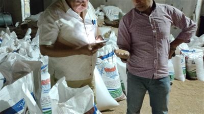 محافظ أسيوط: ضبط 13 طن قمح محلي داخل مطحن خاص ببني غالب 