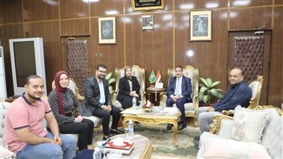 لمناقشة مشروع تنمية الأسرة المصرية.. محافظ المنوفية يلتقي وفد المجلس القومي للمرأة