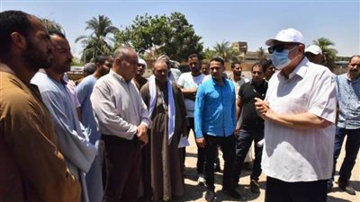 محافظ أسيوط يقرر صرف النخالة الخشنة لكل مورد 12 إردب قمح