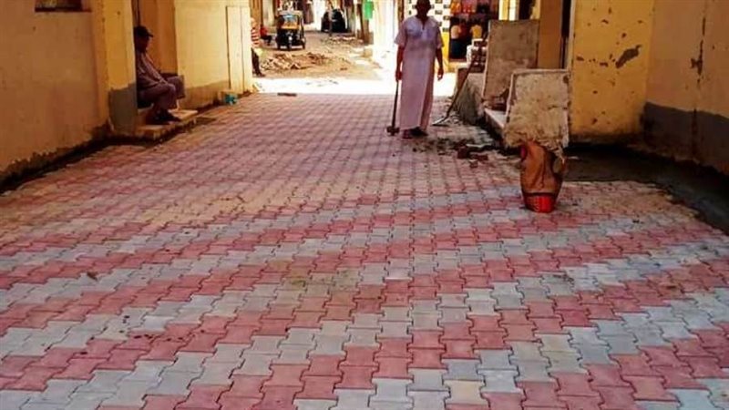 جانب من التركيب