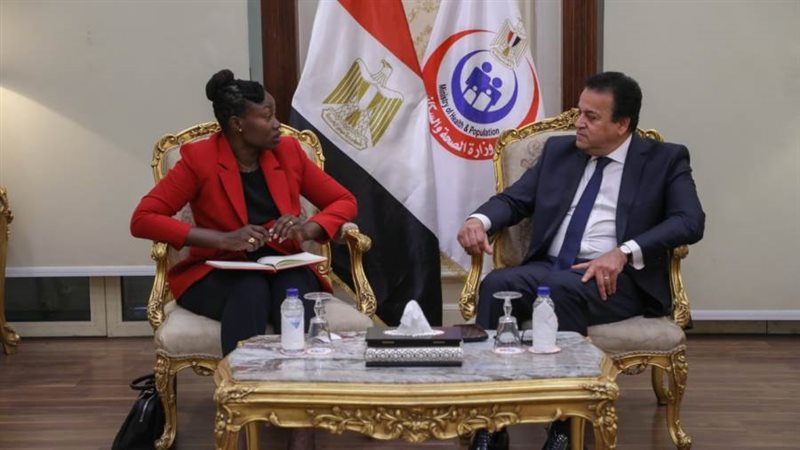 وزير الصحة ونظيرته