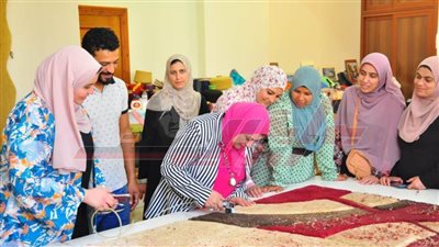 لتشجيع ريادة الأعمال .. دورة لصناعة السجاد نصف الآلي بكفر الشيخ