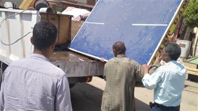 حملات للنظافة والإشغالات ومتابعة توريد القمح بمدن وقرى بني سويف