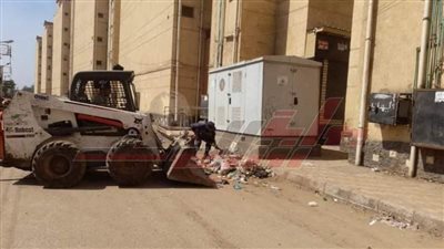 حملات نظافة ورفع كفاءة الإنارة العامة بقرى ومدن كفر الشيخ
