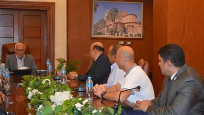 رئيس اتحاد الكونغ فو يبحث مع محافظ بورسعيد إقامة البطولة العربية 