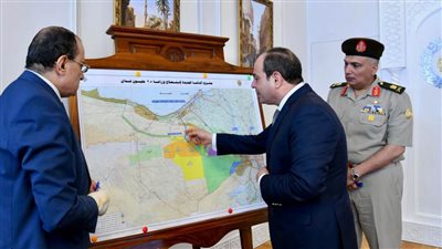 السيسي يوجه بالاستمرار في تعزيز جهود الاستصلاح الزراعي في مشروع 