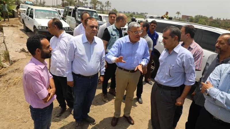 محافظ المنيا يتفقد