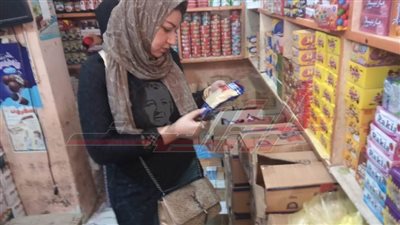 التحفظ علي لحوم وفراخ ودقيق مجهول المصدر بالحامول في كفر الشيخ