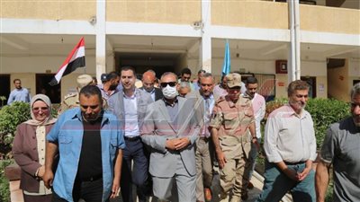 محافظ كفر الشيخ يشهد تنفيذ خطة إخلاء سريع بإدارة شرق كفر الشيخ التعليمية
