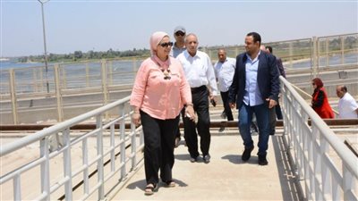 نائب رئيس جامعة أسيوط يزور المشروعات القومية بالمحافظة ضمن أحتفالات اليوم العالمي للبيئة 