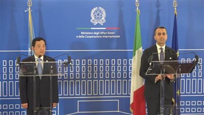 وزير الخارجية الإيطالى نسعى لحل أزمة الغذاء العالمية