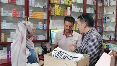 ضبط ٣٥٠٠ عبوة أدوية داخل محل يدار على هيئه صيدلية بالبحيرة