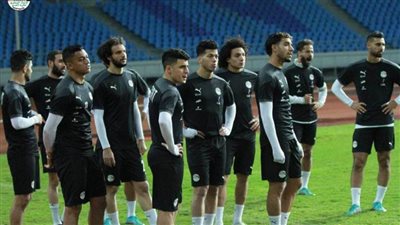 منتخب مصر يختتم تدريباته استعدادًا لمواجهة إثيوبيا 