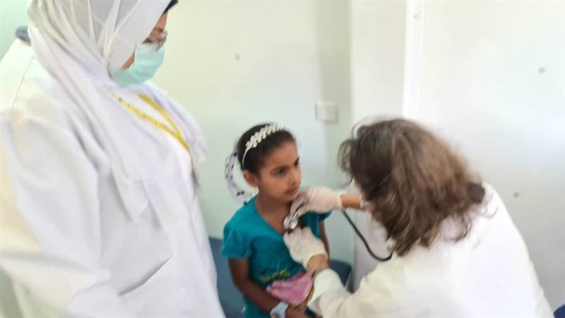 الكشف على ١٩١٧ مواطنا