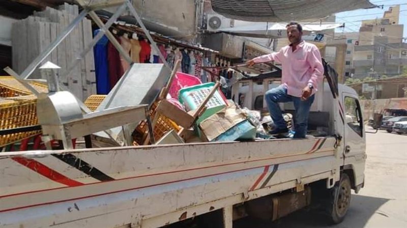 رفع الإشغالات والتعديات