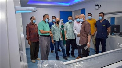 وكيل صحة الشرقية يتفقد مستشفيات الصوفية ويوجه بالتشغيل التجريبي للأشعة المقطعية بأولاد صقر 