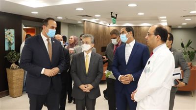 رئيس الرعاية الصحية يستقبل سفير اليابان ووفدًا من وكالة 