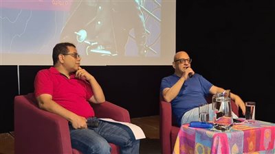 في ضيافة معهد جوتة القاهرة خيري بشارة يفتح قلبه للجمهور