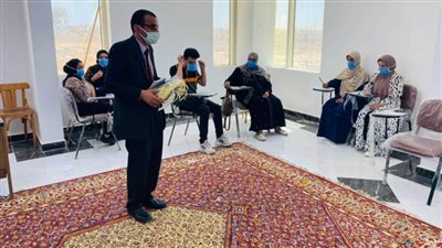 وكيل آداب العريش يتفقد لجان الامتحانات