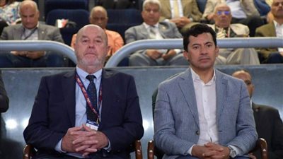 وزير الرياضة ورئيس الاتحاد الدولي للكاراتيه يفتتحان بطولة الدوري العالمي